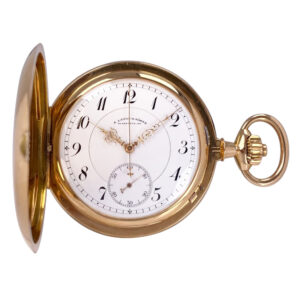 German rose gold quality 1A seconde morte lever watch Circa 1912