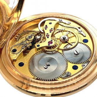 German rose gold quality 1A seconde morte lever watch Circa 1912 German rose gold quality 1A seconde morte lever watch Circa 1912