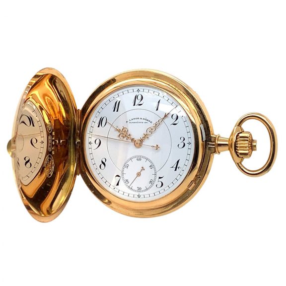 German rose gold quality 1A seconde morte lever watch Circa 1912 German rose gold quality 1A seconde morte lever watch Circa 1912
