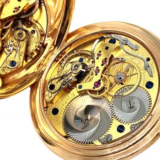 German rose gold quality 1A seconde morte lever watch Circa 1912 German rose gold quality 1A seconde morte lever watch Circa 1912