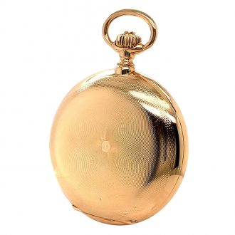 German rose gold quality 1A lever with carrousel Circa 1914