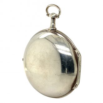 Very fine English silver open faced chronometer Circa 1785