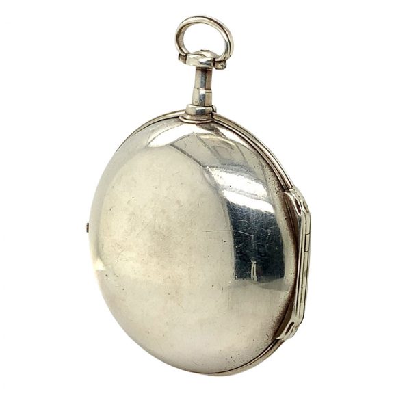 Very fine English silver open faced chronometer Circa 1785 Very fine English silver open faced chronometer Circa 1785