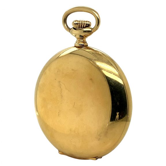 Swiss 18K gold hunting cased anker chronometer Circa 1923 Swiss 18K gold hunting cased anker chronometer Circa 1923