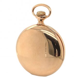 Rare Swiss 14K rose gold five minute repeating lever Circa 1900