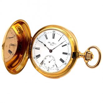 Impressive Swiss rose gold minute repeating lever Circa 1890