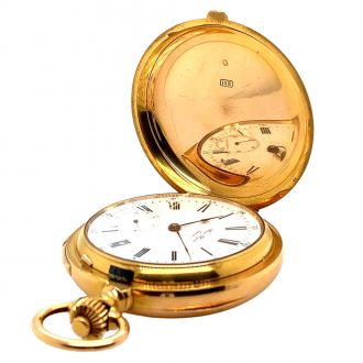 Impressive Swiss rose gold minute repeating lever Circa 1890