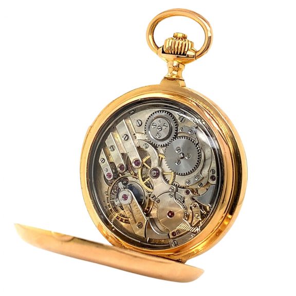 Impressive Swiss rose gold minute repeating lever Circa 1890 Impressive Swiss rose gold minute repeating lever Circa 1890