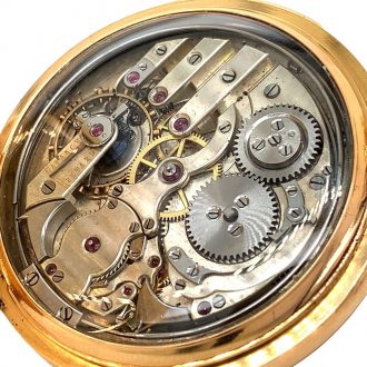Impressive Swiss rose gold minute repeating lever Circa 1890