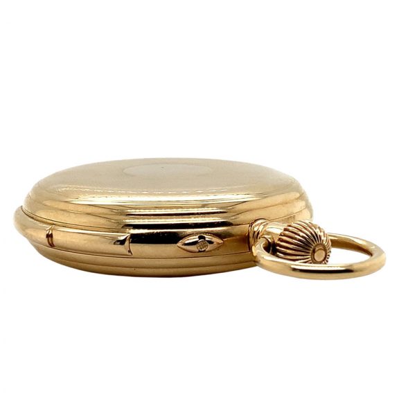 Swiss 14K gold minute repeating lever pocket watch Circa 1900 Swiss 14K gold minute repeating lever pocket watch Circa 1900