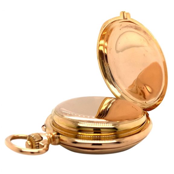 Swiss lever watch with stoppable jumping center seconds Circa 1890 Swiss lever watch with stoppable jumping center seconds Circa 1890