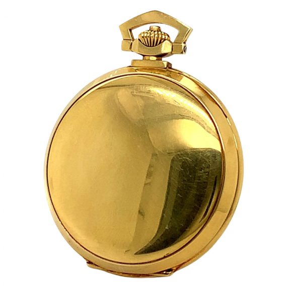 Swiss 18K gold anker chronometer with chronograph Circa 1930 Swiss 18K gold anker chronometer with chronograph Circa 1930