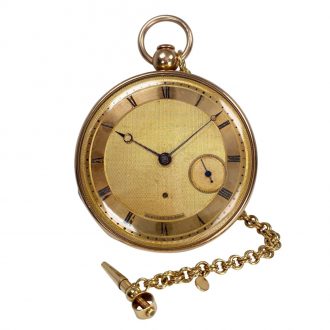 Important French rose gold quarter repeating watch Circa 1807