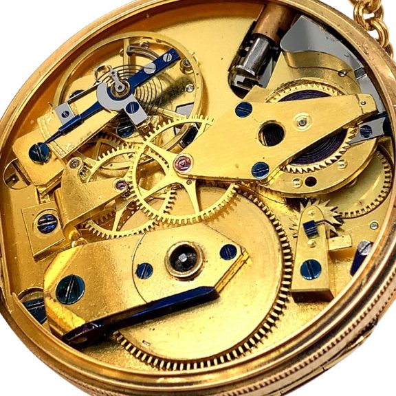 Important French rose gold quarter repeating watch Circa 1807 Important French rose gold quarter repeating watch Circa 1807