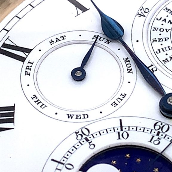 Important English gold complicated precision watch Circa 1902 Important English gold complicated precision watch Circa 1902