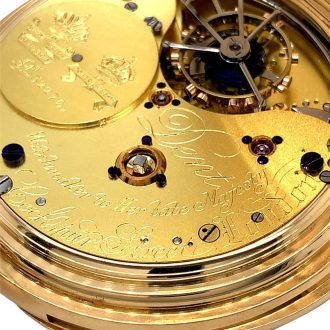 Important English gold complicated precision watch Circa 1902 Important English gold complicated precision watch Circa 1902