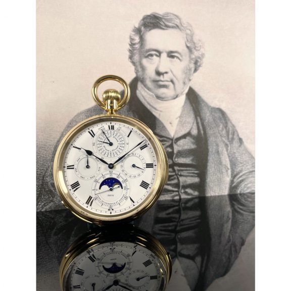 Important English gold complicated precision watch Circa 1902 Important English gold complicated precision watch Circa 1902