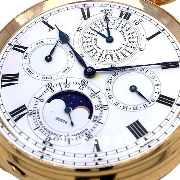Important English gold complicated precision watch Circa 1902 Important English gold complicated precision watch Circa 1902