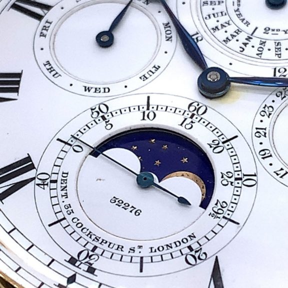 Important English gold complicated precision watch Circa 1902 Important English gold complicated precision watch Circa 1902