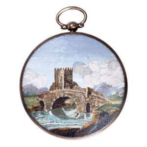 France/Italian open faced souscription type watch Circa 1820
