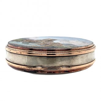 France/Italian open faced souscription type watch Circa 1820