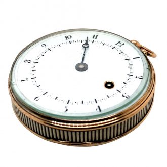 Swiss/French silver and gold souscription type watch Circa 1820