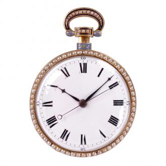 Swiss cylinder watch made for the Chinese market Circa 1820