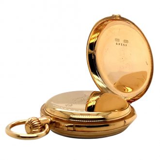 Swiss rose gold five minute repeating lever chronograph Circa 1879