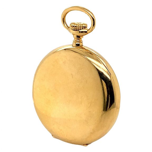 Swiss 18 carat gold open faced lever pocket watch Circa 1906 Swiss 18 carat gold open faced lever pocket watch Circa 1906