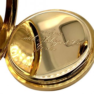 Swiss 18 carat gold open faced lever pocket watch Circa 1906 Swiss 18 carat gold open faced lever pocket watch Circa 1906