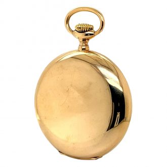Fine Swiss 14K gold hunting cased lever watch Circa 1910