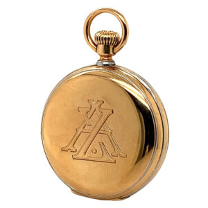 Swiss 18 carat rose gold quarter repeating lever watch Circa 1900