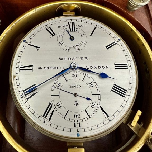 English chronometer with 56 hour power reserve Circa 1910 English chronometer with 56 hour power reserve Circa 1910