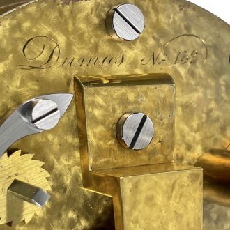 Small French deck chronometer with 49h power reserve Circa 1860
