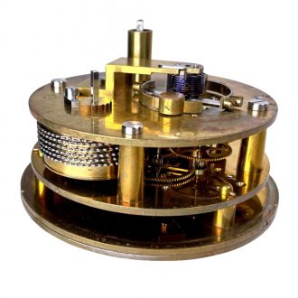 Small French deck chronometer with 49h power reserve Circa 1860
