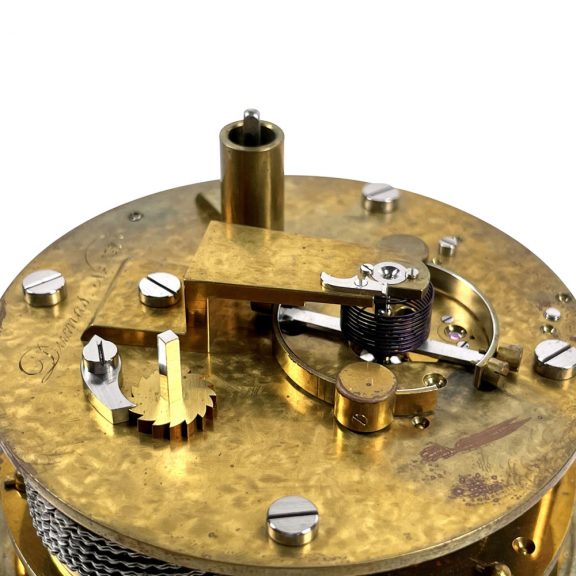 Small French deck chronometer with 49h power reserve Circa 1860 Small French deck chronometer with 49h power reserve Circa 1860