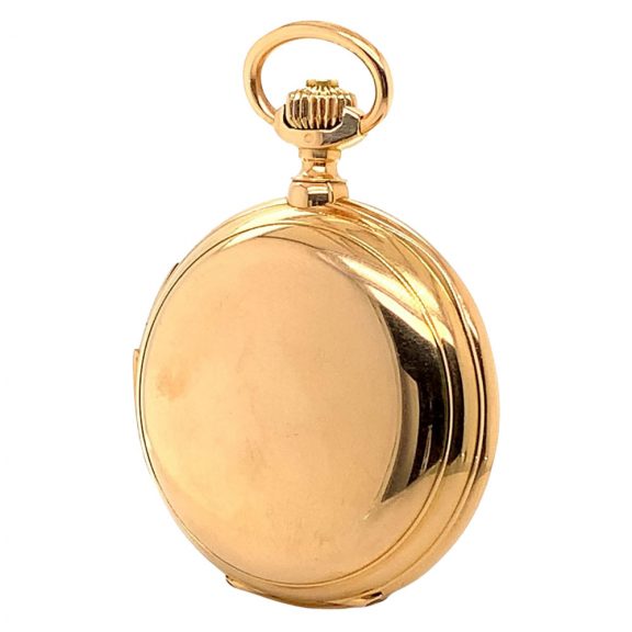 Swiss 18 carat rose gold minute repeating lever watch Circa 1900 Swiss 18 carat rose gold minute repeating lever watch Circa 1900