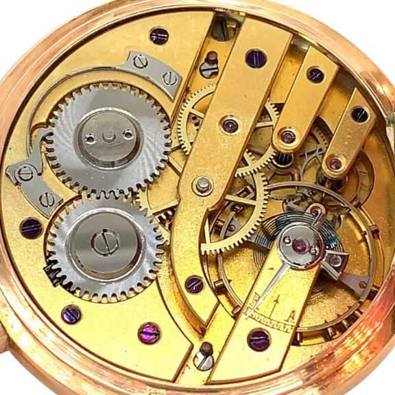 Swiss/German 14K rose gold open faced lever watch Circa 1890 Swiss/German 14K rose gold open faced lever watch Circa 1890