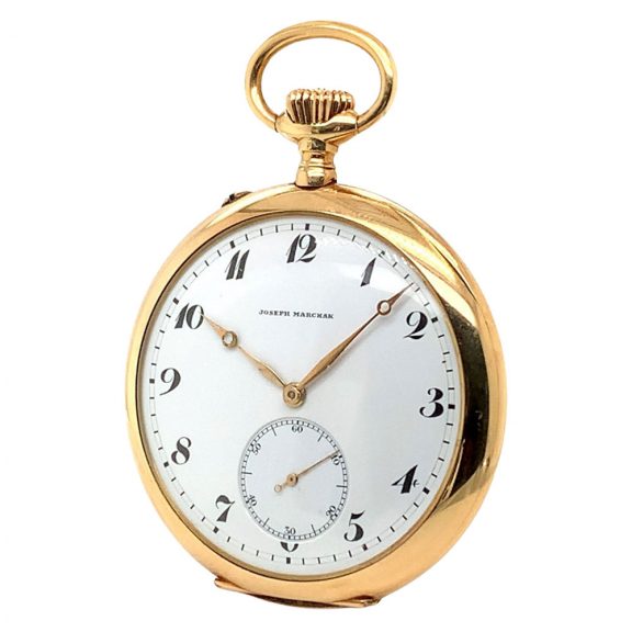 Elegant Swiss rose gold open faced lever watch Circa 1910 Elegant Swiss rose gold open faced lever watch Circa 1910