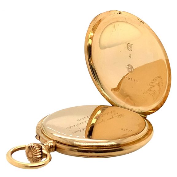Elegant Swiss rose gold open faced lever watch Circa 1910 Elegant Swiss rose gold open faced lever watch Circa 1910