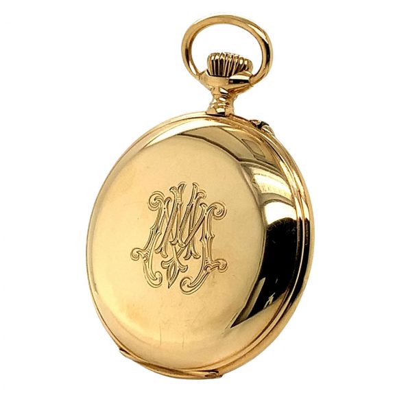 Historically interesting Swiss rose gold lever watch Circa 1900 Historically interesting Swiss rose gold lever watch Circa 1900