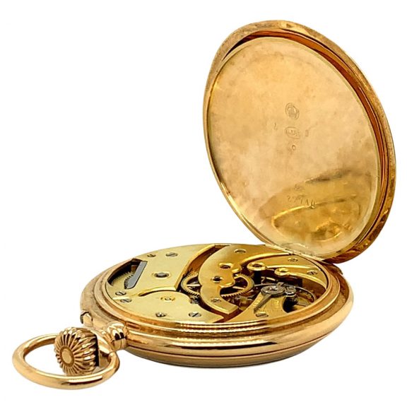 Historically interesting Swiss rose gold lever watch Circa 1900 Historically interesting Swiss rose gold lever watch Circa 1900