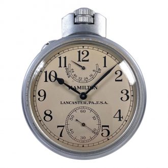 Heavy American deck chronometer with 56h power reserve Circa 1942