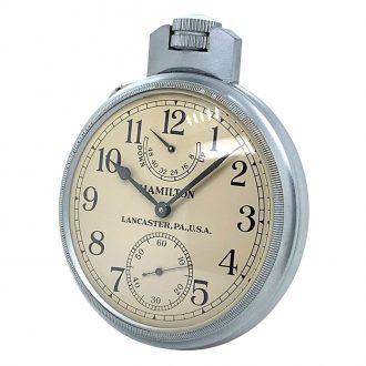 Heavy American deck chronometer with 56h power reserve Circa 1942