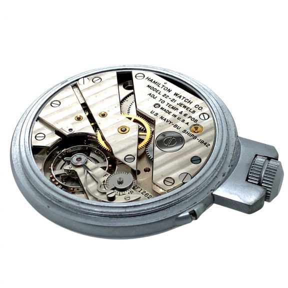 Heavy American deck chronometer with 56h power reserve Circa 1942 Heavy American deck chronometer with 56h power reserve Circa 1942