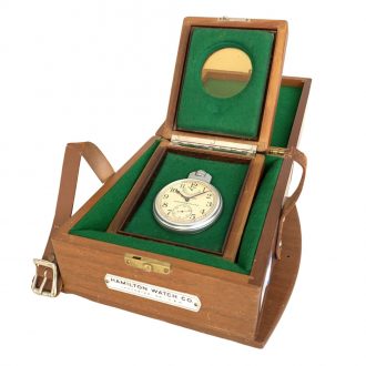Heavy American deck chronometer with 56h power reserve Circa 1942