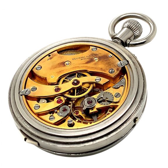 Swiss steel sidereal time regulated observatory chronometer Circa 1954 Swiss steel sidereal time regulated observatory chronometer Circa 1954