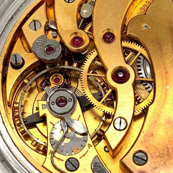 Swiss steel sidereal time regulated observatory chronometer Circa 1954 Swiss steel sidereal time regulated observatory chronometer Circa 1954