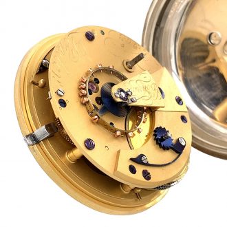 English chronometer with spring detent escapement Circa 1822
