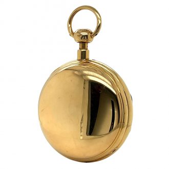 English 18K gold minute repeating duplex watch Circa 1822 English 18K gold minute repeating duplex watch Circa 1822